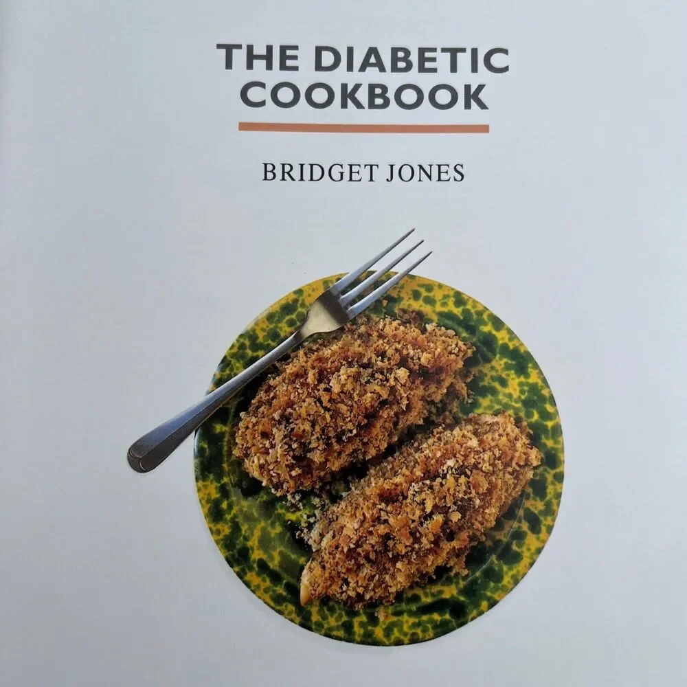 Vintage 1992 Cookbook The Diabetic Cookbook Hardcover with Dust Jacket